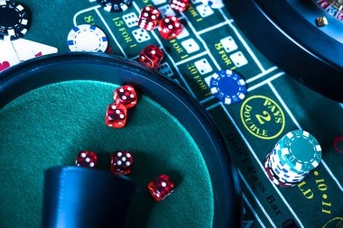 Live casino studio with multiple dealer stations and HD cameras